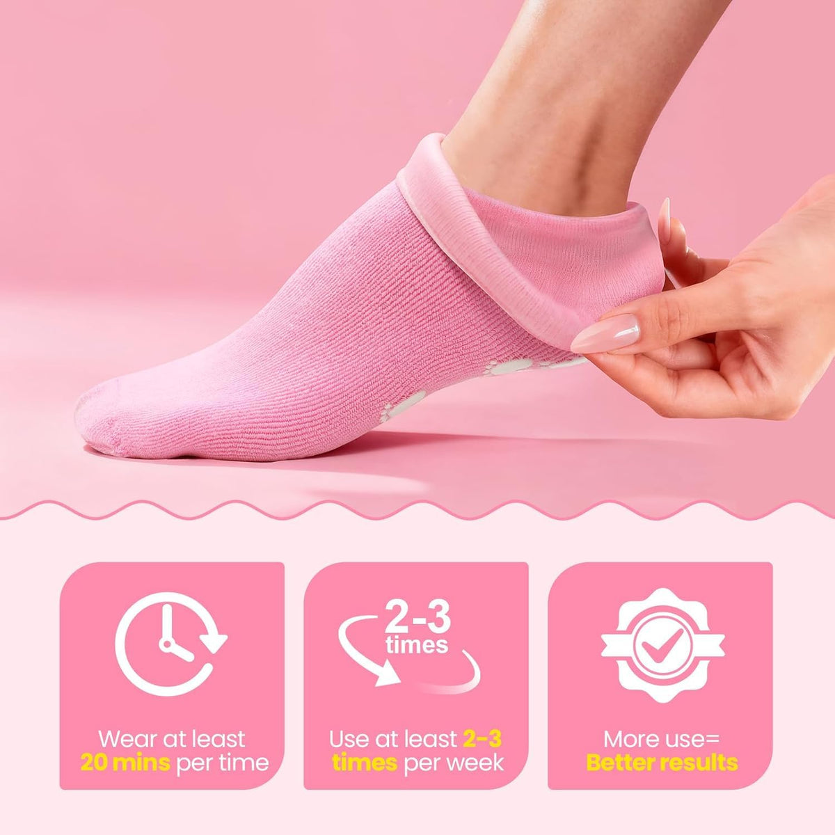 HeelBloom™ Silicon Gel Socks