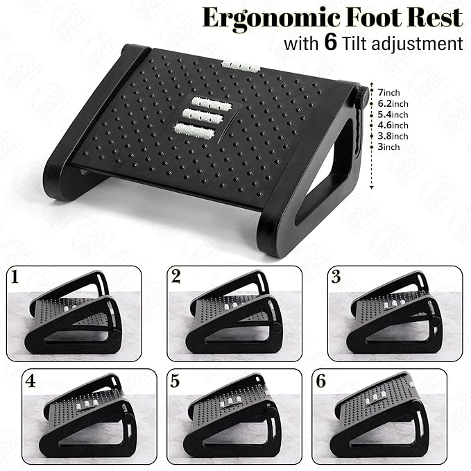 SoleRest™ Adjustable Foot Rest
