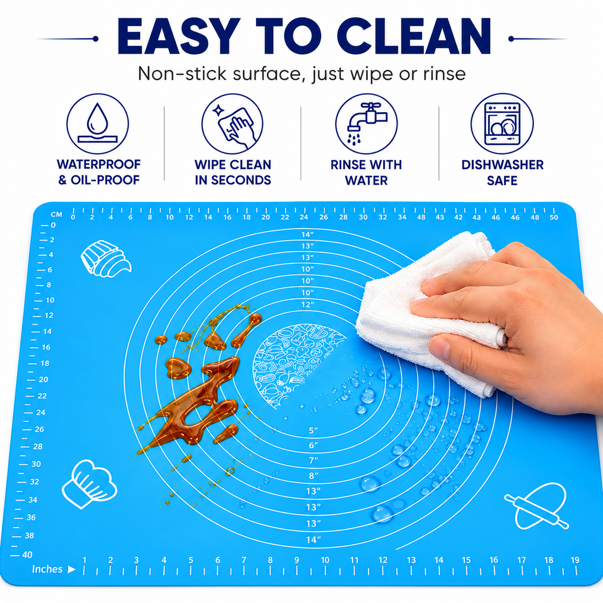 Quipda™ silicon roti mat